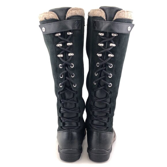 UGG Smithfield Leather Winter Riding Boots 8 - Picture 6 of 16